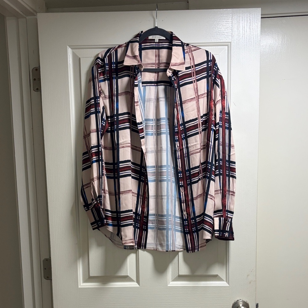 Favorite Daughter “Smooth Ex Boyfriend” Plaid Button-Up Shirt - Picture 2 of 6